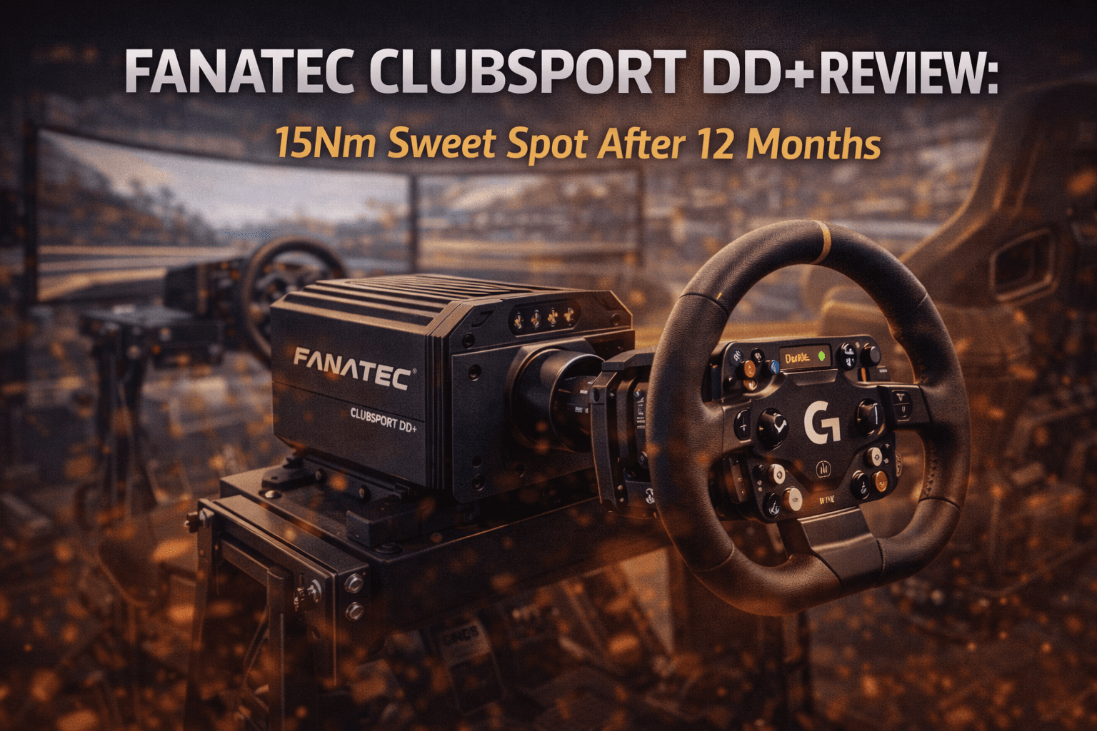 Fanatec ClubSport DD+ Review: 15Nm Sweet Spot After 12 Months
