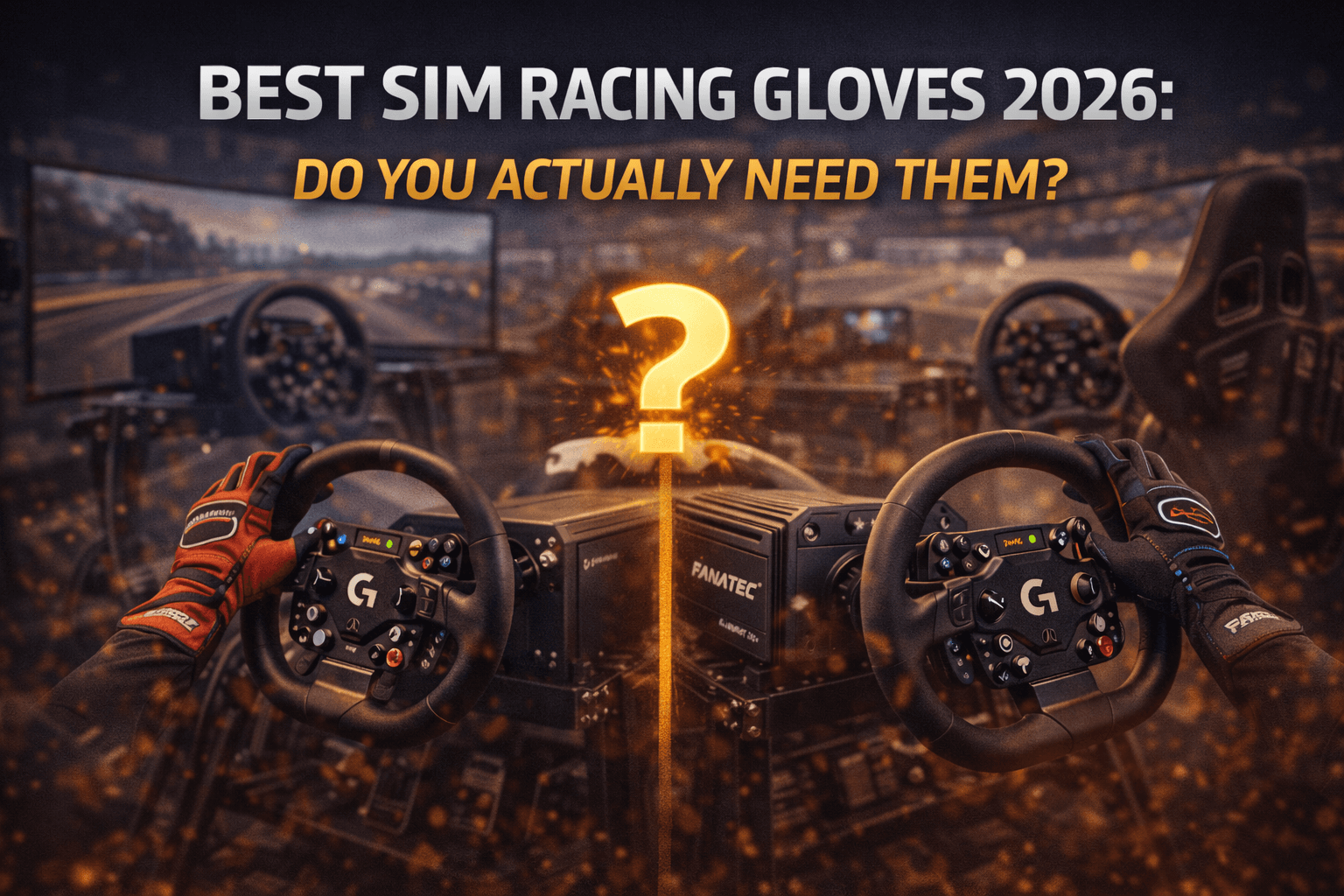 Best Sim Racing Gloves 2026: Do You Actually Need Them?