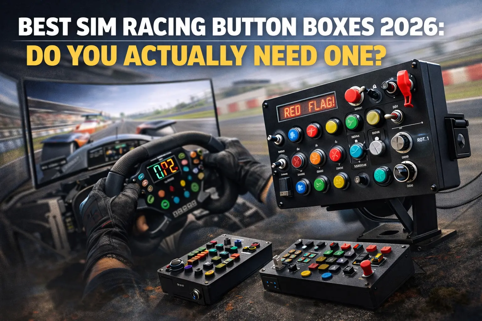 Best Sim Racing Button Boxes 2026: Do You Actually Need One ?