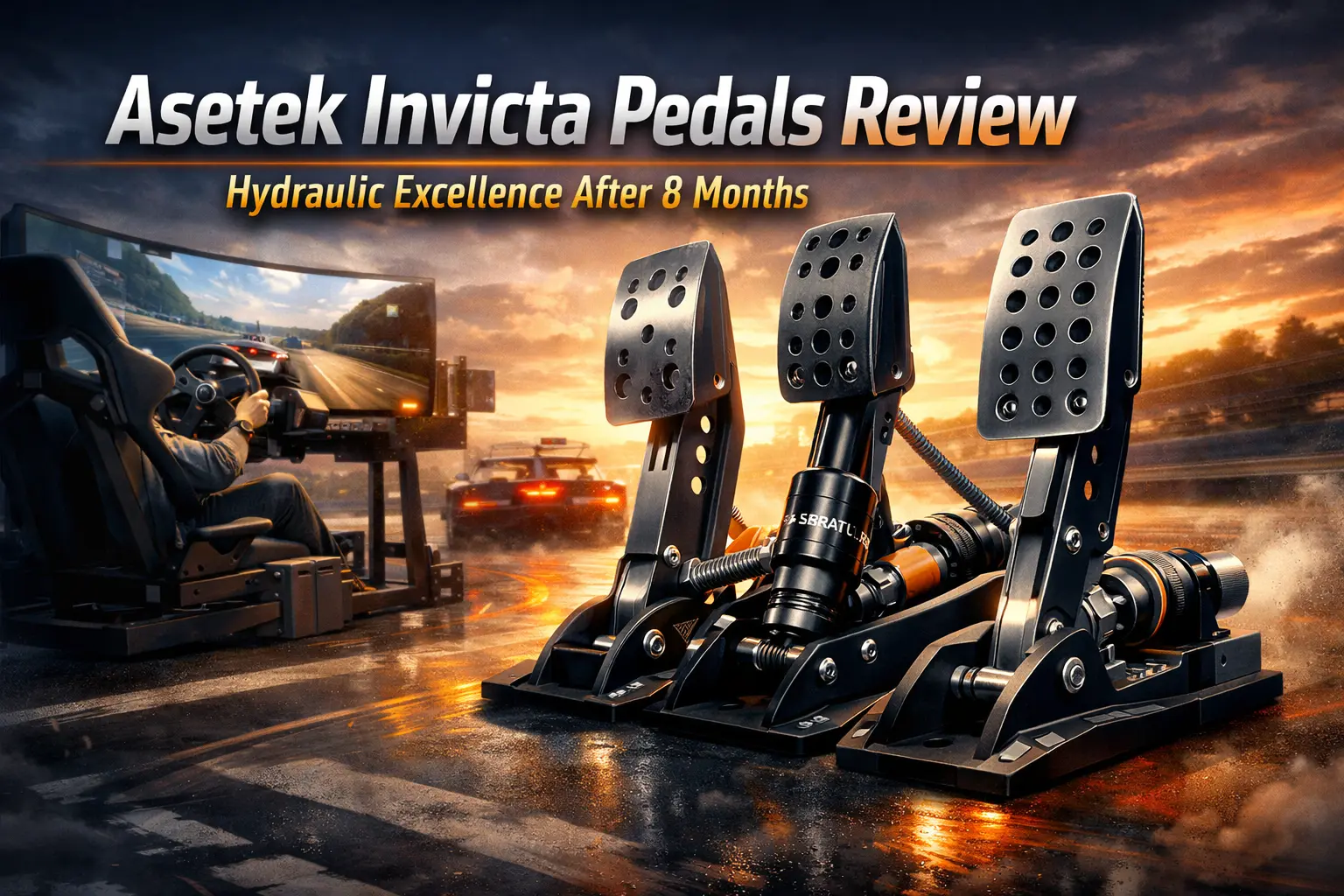 Asetek Invicta Pedals Review: Hydraulic Excellence After 8 Months
