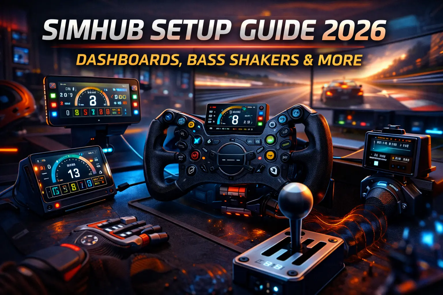 SimHub Setup Guide 2026: Dashboards, Bass Shakers & More
