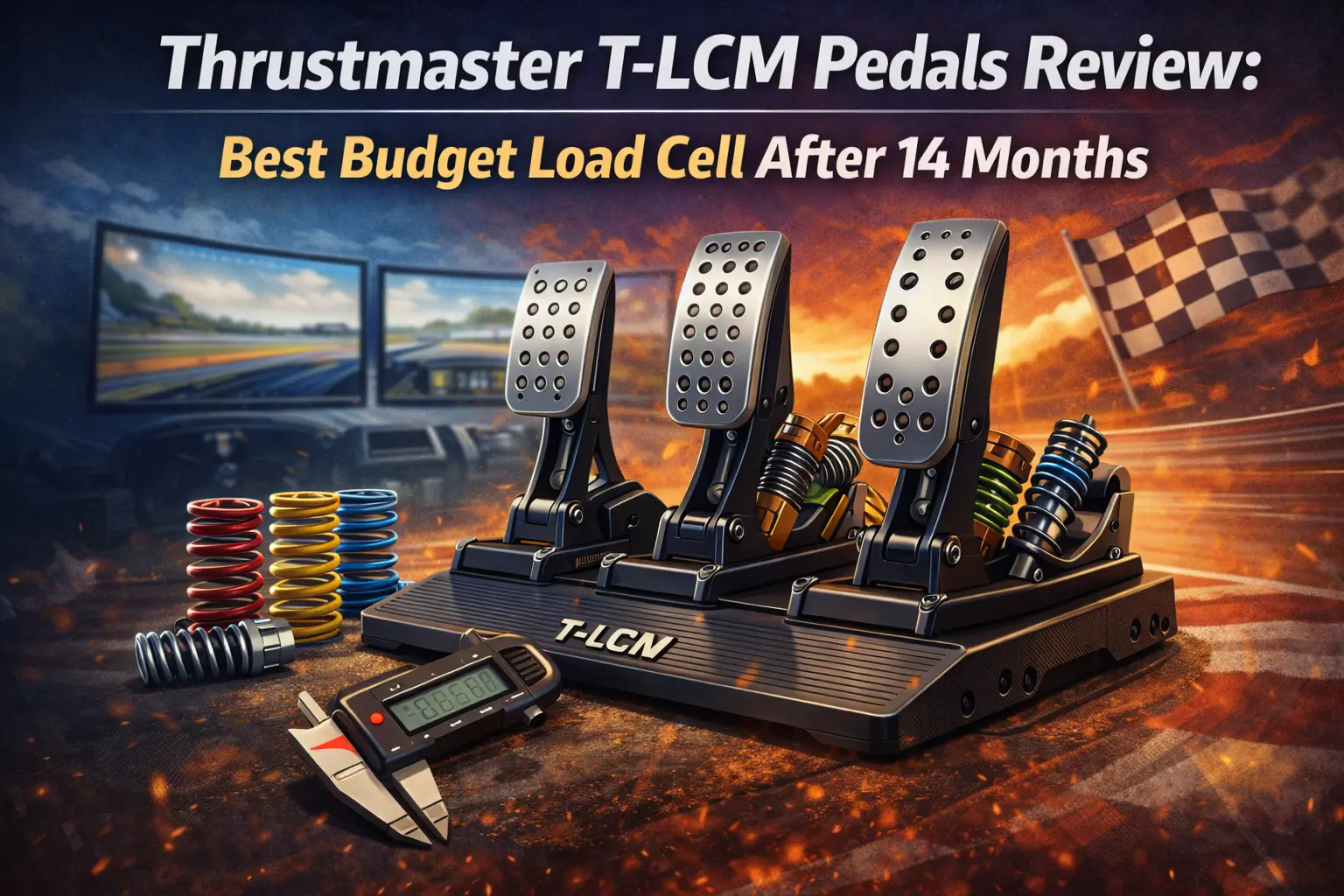 Thrustmaster T-LCM Pedals Review: Best Budget Load Cell After 14 Months