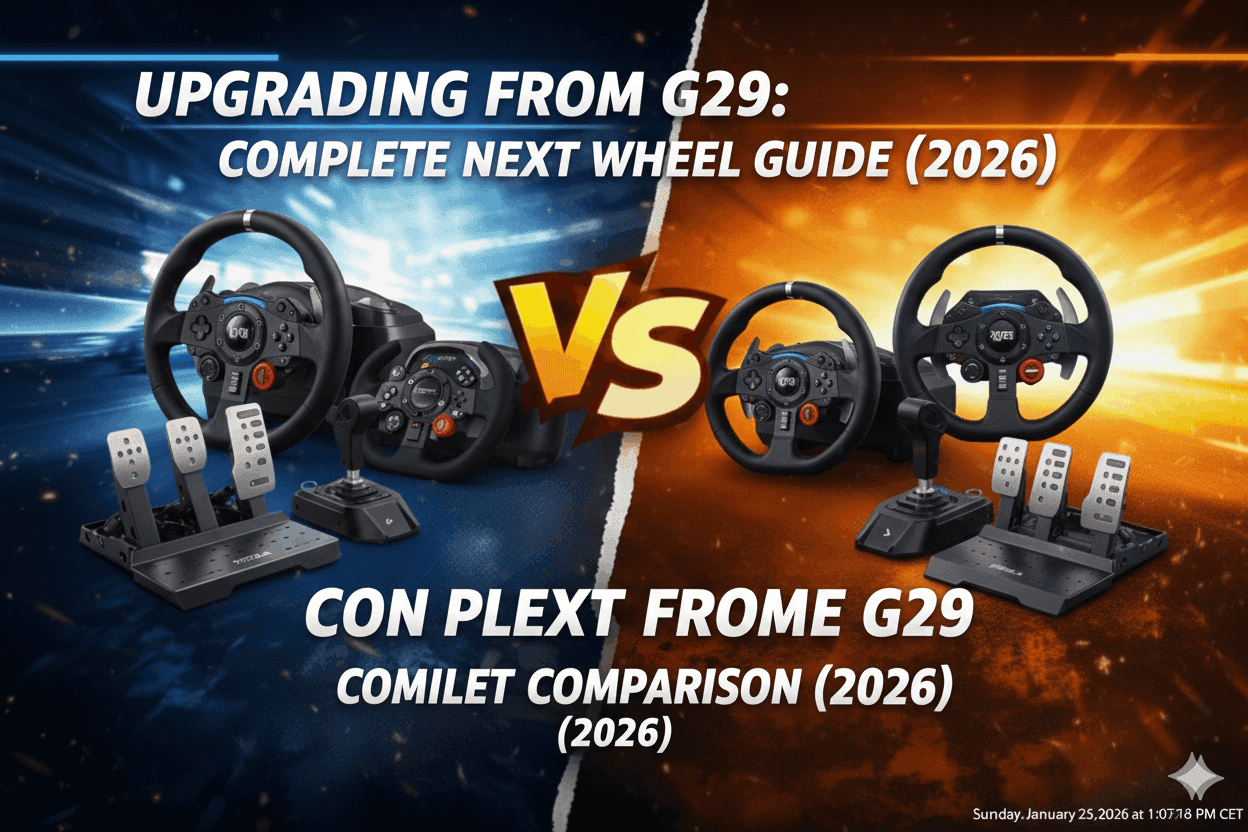 Upgrading from G29: Complete Next Wheel Guide (2026)
