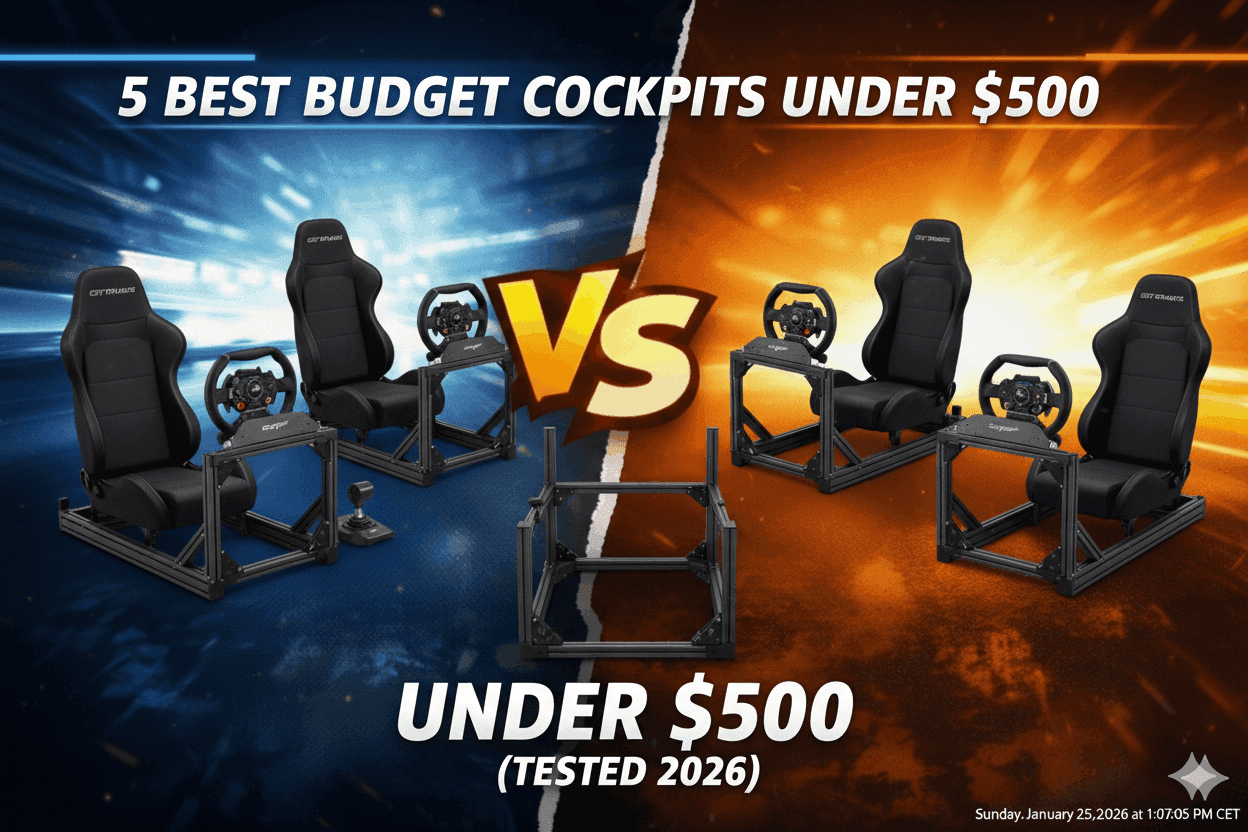 5 Best Budget Cockpits Under $500 (Tested 2026)