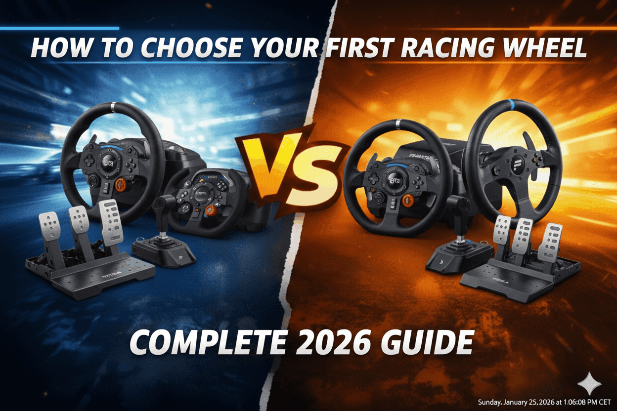 How to Choose Your First Racing Wheel (2026 Guide)