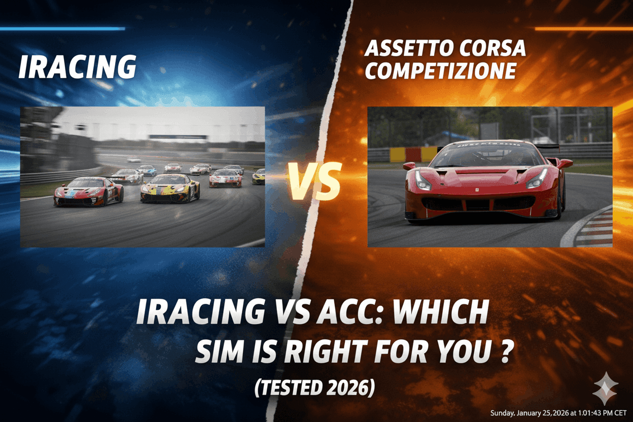 iRacing vs ACC: Which Sim is Right for You ? (2026)